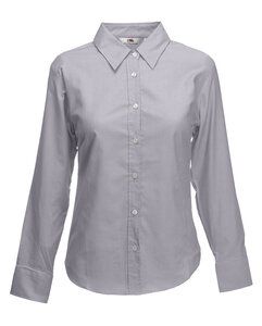 Fruit of the Loom SS001 - Lady-fit Oxford long sleeve shirt