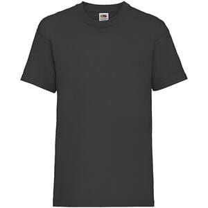 Fruit of the Loom SS031 - Kids valueweight tee Black