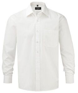 Russell Collection J936M - Long sleeve pure cotton easycare poplin shirt