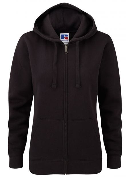 Russell J266F - Women's authentic zipped hooded sweatshirt