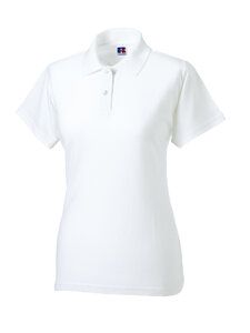 Russell J569F - Women's classic cotton polo White