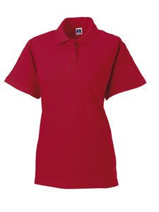 Russell Europe R-569F-0 - Ladies` Pique Polo Classic Red