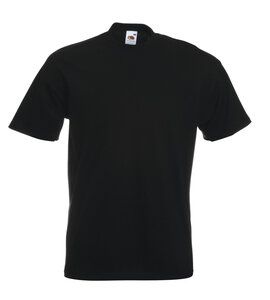 Fruit of the Loom 61-044-0 - Men's Super Premium 100% Cotton T-Shirt Black