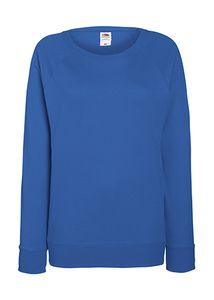 Fruit of the Loom 62-146-0 - Lady-Fit Lightweight Raglan Sweat Royal blue