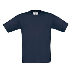 B&C Exact 150 Kids - Kids T-Shirt Light Navy