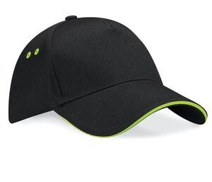 Beechfield BC15C - Ultimate Contrast 5 Panel Sandwich Peak Cap