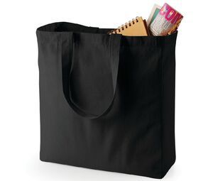 Quadra QD023 - Canvas classic shopper Black