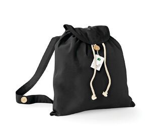 Westford mill WM185 - Organic Backpack For Festivals Black