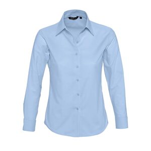 SOL'S 16020 - Embassy Long Sleeve Oxford Women's Shirt Sky