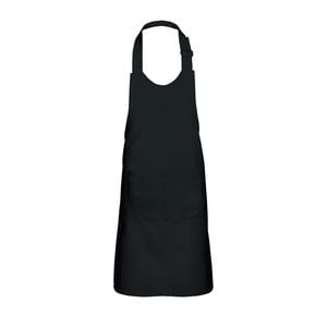 SOL'S 00599 - Gala Kids Kids' Apron With Pocket Black