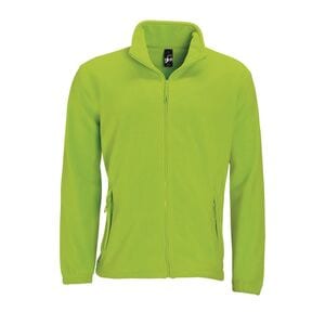 SOL'S 55000 - NORTH Men's Zipped Fleece Jacket Lime