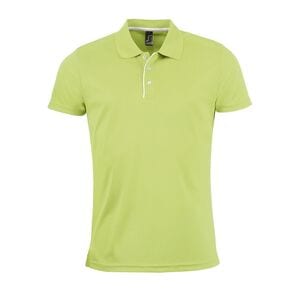 SOL'S 01180 - PERFORMER MEN Sports Polo Shirt Vert pomme