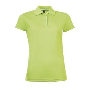 SOL'S 01179 - PERFORMER WOMEN Sports Polo Shirt Vert pomme