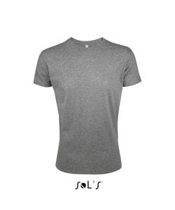 SOL'S 00553 - REGENT FIT Men's Round Neck Close Fitting T Shirt Heather Gray