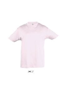 SOL'S 11970 - REGENT KIDS Kids' Round Neck T Shirt Light Pink