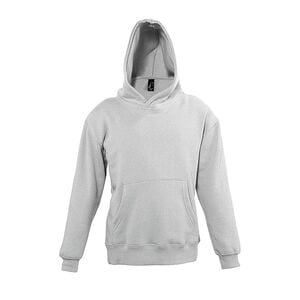 SOL'S 13255 - SLAM KIDS Kids' Hooded Sweatshirt Heather Gray