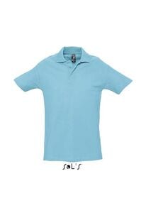 SOL'S 11362 - SPRING II Men's Polo Shirt Atoll Blue