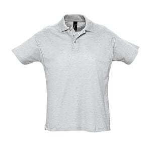 SOL'S 11342 - SUMMER II Men's Polo Shirt Blanc chiné