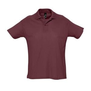 SOL'S 11342 - SUMMER II Men's Polo Shirt Bordeaux