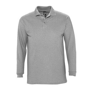 SOL'S 11353 - WINTER II Men's Polo Shirt Heather Gray
