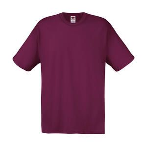 Fruit of the Loom 61-082-0 - Original Full Cut T-Shirt Burgundy