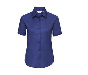 Russell Collection JZ33F - Womens Cotton Oxford Shirt