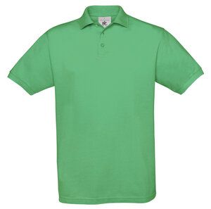 B&C BC410 - Men's Cotton Polo Saffron Kelly Green