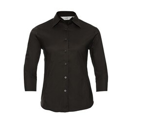 Russell Collection JZ46F - 3/4 Sleeve Fitted Shirt