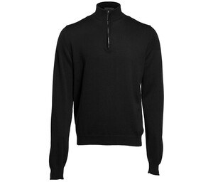 Pen Duick PK455 - Quarter Zip Jumper Black