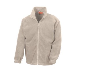 Result RS036 - Men's Zipped Fleece Natural