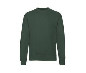 Fruit of the Loom SC250 - Straight Sleeve Sweatshirt Bottle Green