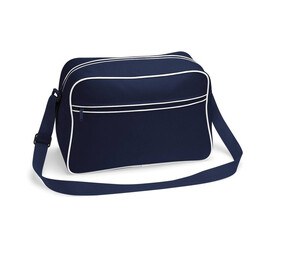 Bag Base BG140 - Retro bag Navy/White