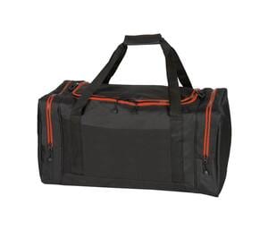 Black&Match BM907 - Sport Bag 55 Black/Orange