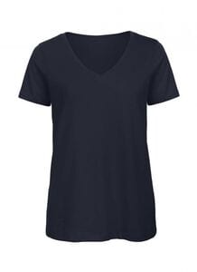 B&C BC045 - TM045 V Women Navy