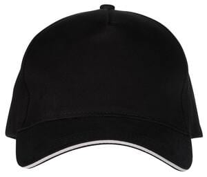 Black&Match BM910 - 100% cotton 5-panel cap