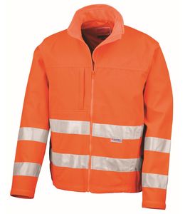 Result RS117 - Safe-Guard Hi-Vis Soft Shell Jacket