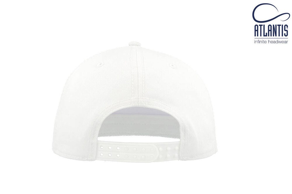 Atlantis AT055 - 7-panel cap with flat visor