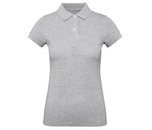 B&C BC401 - Inspire polo women Heather Grey