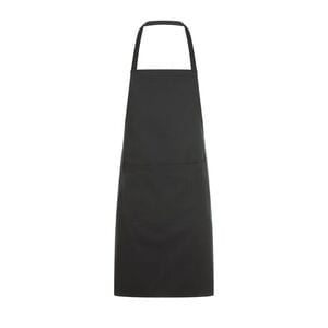 SOL'S 01744 - GRAMERCY Long Apron With Pocket Dark Grey