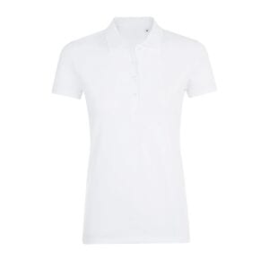 SOL'S 01709 - PHOENIX WOMEN Cotton Elastane Polo Shirt White