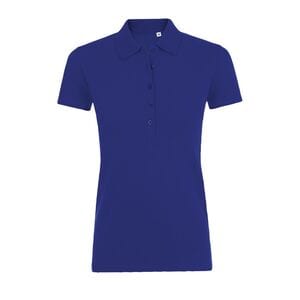 SOL'S 01709 - PHOENIX WOMEN Cotton Elastane Polo Shirt Ultramarine