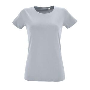 SOL'S 02758 - Regent Fit Women Round Collar Fitted T Shirt Pure Grey
