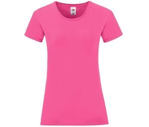 Fruit of the Loom SC151 - Round neck T-shirt 150 Fuchsia