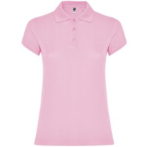 Roly PO6634 - STAR WOMAN Short-sleeve polo shirt for women Light Pink