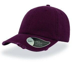 Atlantis AT143 - Dad Hat Destroyed Burgundy