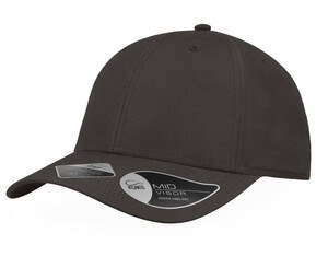 Atlantis AT174 - Cap in recycled polyester Dark Grey