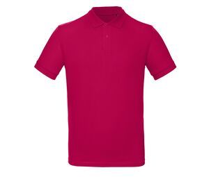 B&C BC400 - Men's 100% organic polo shirt Sorbet