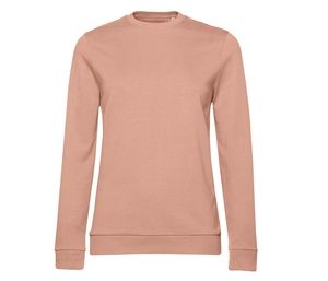 B&C BCW02W - Round neck sweatshirt Nude