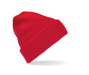 Beechfield BF425 - Vintage beanie with cuff Classic Red