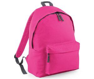 Bag Base BG125J - Modern backpack for children Fuchsia/ Graphite Grey
